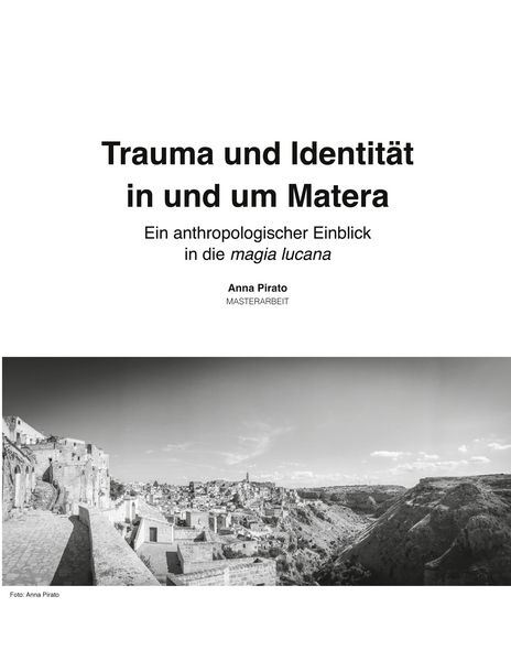 Produktbild: Trauma und Identit&auml;t in und um Matera