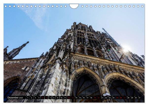 Produktbild: Ulm einfach liebenswert (Wandkalender 2026 DIN A4 quer), CALVENDO Monatskalender