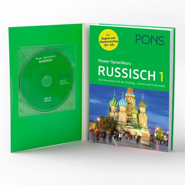 Produktbild: PONS Power-Sprachkurs Russisch 1