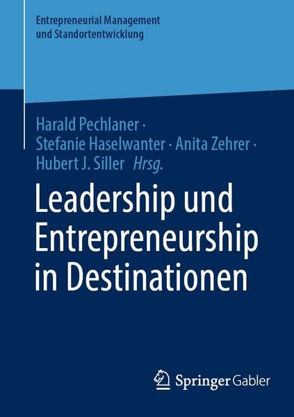 Produktbild: Leadership und Entrepreneurship in Destinationen