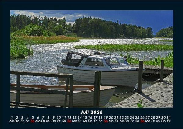 Produktbild: Segelboote 2026 Fotokalender DIN A5