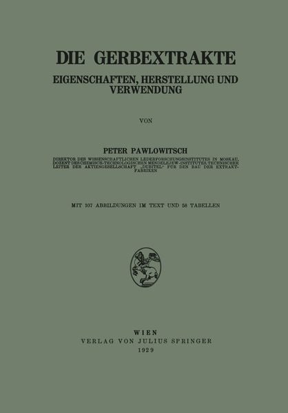 Produktbild: Die Gerbextrakte