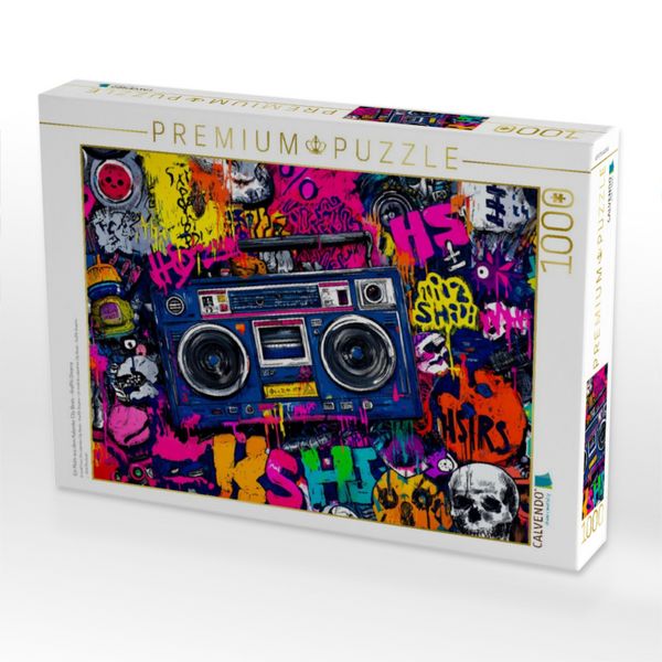 Produktbild: CALVENDO Puzzle Ein Motiv aus dem Kalender City Beats - Graffiti Dreams | 1000 Teile Lege-Gr&ouml;&szlig;e 64x48cm Foto-Puzzle f&uuml;r gl&uuml;ckliche Stunden