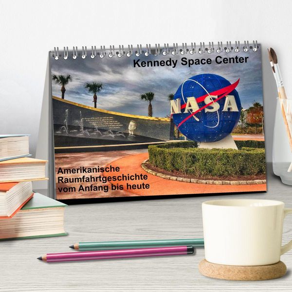 Produktbild: Kennedy Space Center (Tischkalender 2026 DIN A5 quer), CALVENDO Monatskalender