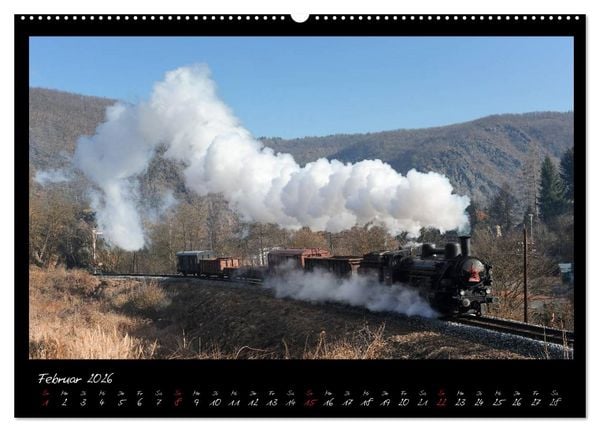 Produktbild: Faszination Dampflokomotive (hochwertiger Premium Wandkalender 2026 DIN A2 quer), Kunstdruck in Hochglanz
