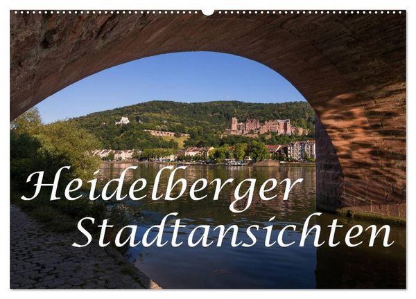 Heidelberger Stadtansichten (Wandkalender 2026 DIN A2 quer), CALVENDO Monatskalender