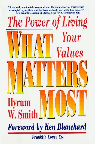 Produktbild: What Matters Most