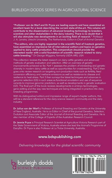 Produktbild: Advances in breeding of dairy cattle
