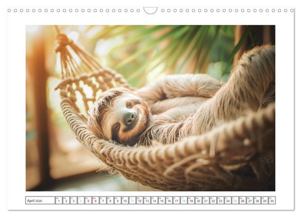 Produktbild: Snoozers Tr&auml;umende Abenteuer (Wandkalender 2026 DIN A3 quer), CALVENDO Monatskalender