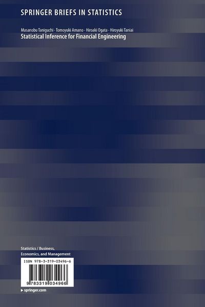 Produktbild: Statistical Inference for Financial Engineering