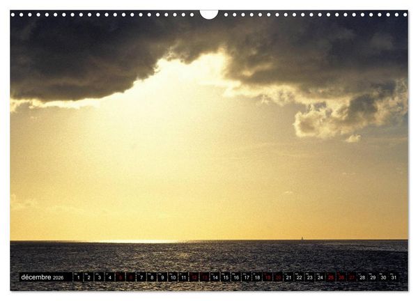 Produktbild: Un oc&eacute;an de lumi&egrave;re (Calendrier mural 2026 DIN A3 vertical), CALVENDO calendrier mensuel