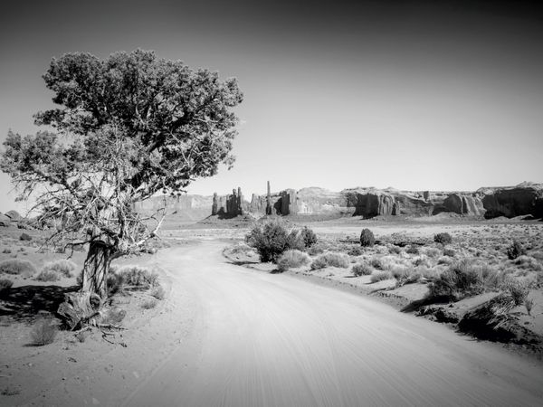 Produktbild: CALVENDO Puzzle Monument Valley Drive und Totem Pole | 1000 Teile Lege-Gr&ouml;&szlig;e 64x48cm Foto-Puzzle f&uuml;r gl&uuml;ckliche Stunden