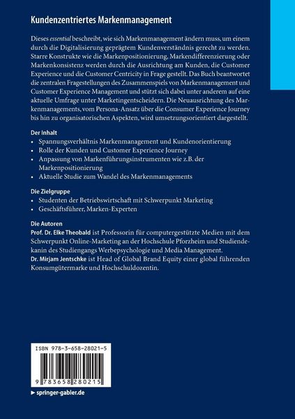 Produktbild: Kundenzentriertes Markenmanagement