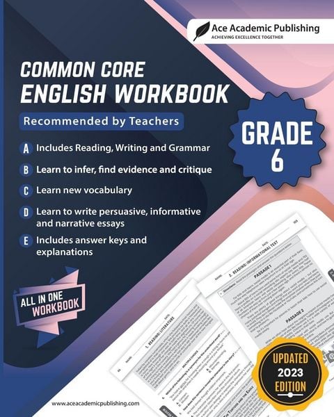 Produktbild: Common Core English Workbook