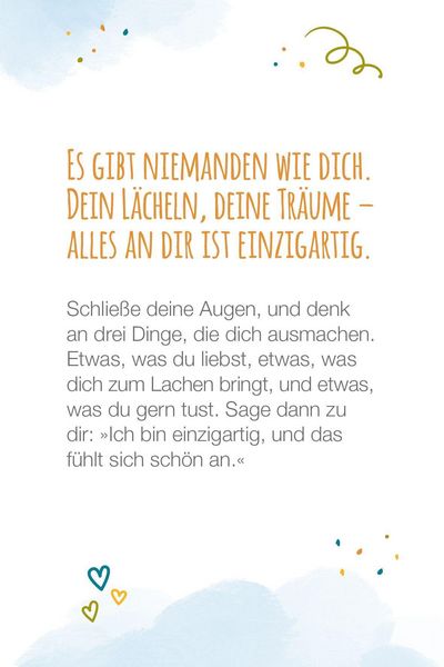 Produktbild: Ich bin ich &ndash; und wachse weiter!- 40 neue Affirmationen und Rituale, mit denen Kinder gl&uuml;cklich gro&szlig; werden
