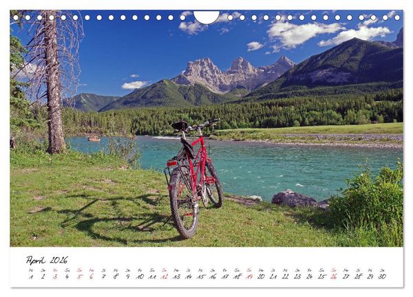 Produktbild: Abenteuer Radreisen (Wandkalender 2026 DIN A4 quer), CALVENDO Monatskalender