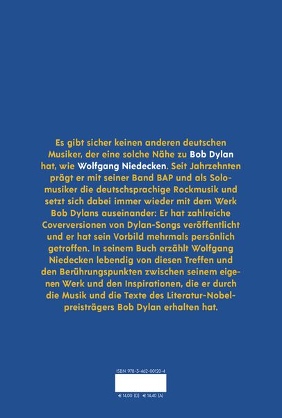 Produktbild: Wolfgang Niedecken &uuml;ber Bob Dylan