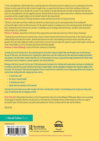 Produktbild: Teaching Classroom Controversies