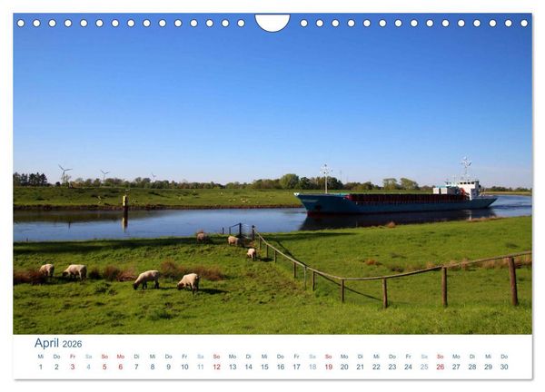 Produktbild: Berne 2026. Impressionen zwischen Weser und Hunte (Wandkalender 2026 DIN A4 quer), CALVENDO Monatskalender