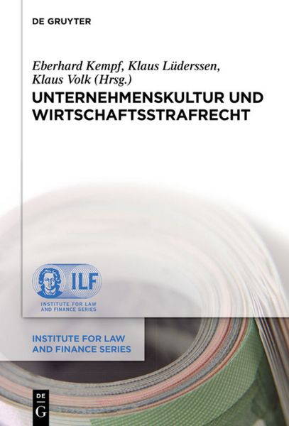 Produktbild: Unternehmenskultur und Wirtschaftsstrafrecht