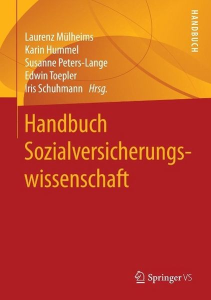 Produktbild: Handbuch Sozialversicherungswissenschaft