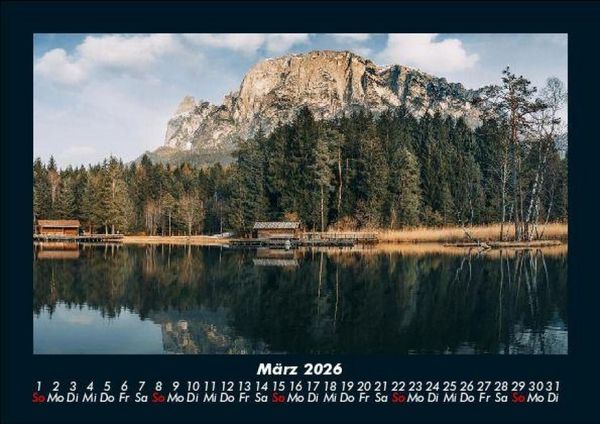 Produktbild: Bergige Welten 2026 Fotokalender DIN A5