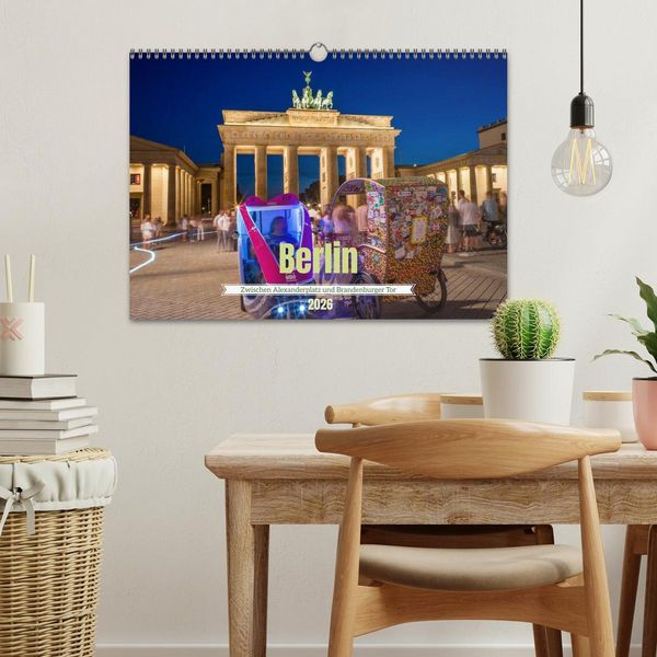 Produktbild: Berlin - Zwischen Alexanderplatz und Brandenburger Tor (Wandkalender 2026 DIN A3 quer), CALVENDO Monatskalender