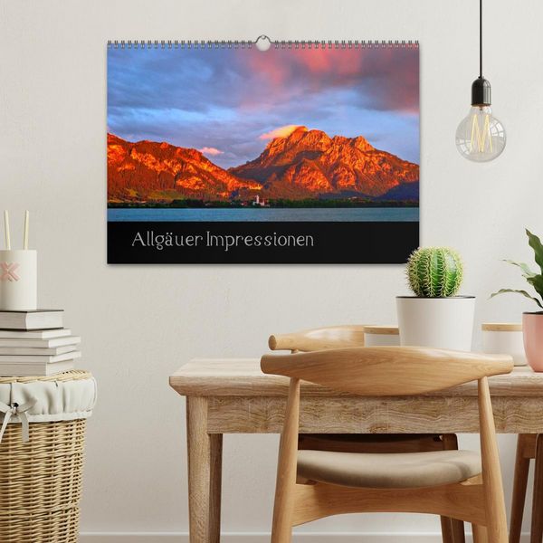 Produktbild: Allg&auml;uer Impressionen (Wandkalender 2026 DIN A3 quer), CALVENDO Monatskalender