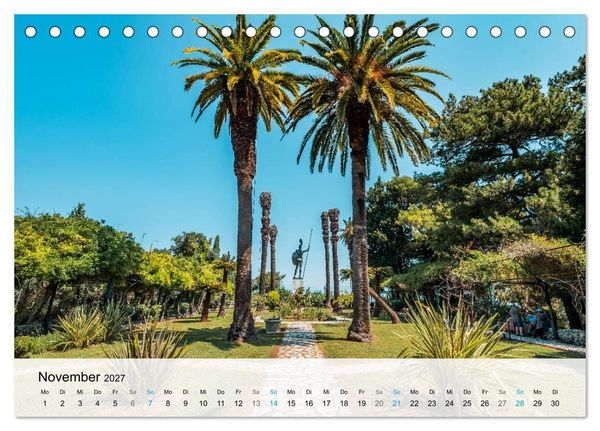 Produktbild: Insel Korfu - Trauminsel im Ionischen Meer (Tischkalender 2027 DIN A5 quer), CALVENDO Monatskalender