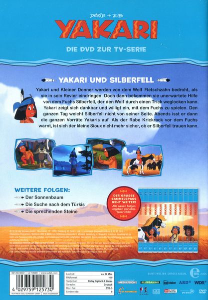 Produktbild: Yakari 33 - Yakari und Silberfell - Die DVD zur TV-Serie