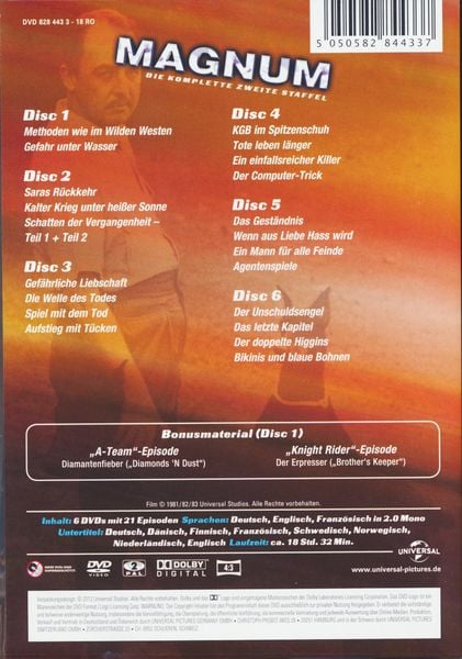 Produktbild: Magnum - Season 2 [6 DVDs]