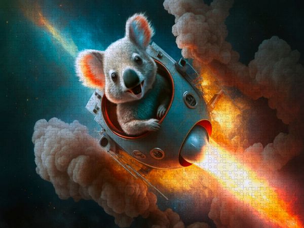 Produktbild: CALVENDO Puzzle Ein Motiv aus dem Kalender Die Koalas sind los! Ein Jahr voller B&auml;renspa&szlig; | 1000 Teile Lege-Gr&ouml;&szlig;e 64x48cm Foto-Puzzle f&uuml;r gl&uuml;ckliche Stunden