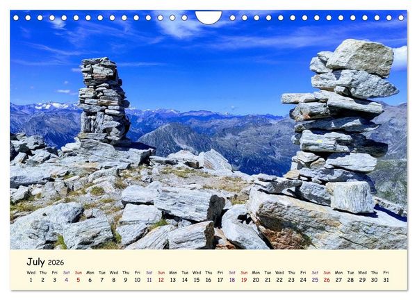Produktbild: Switzerland and its majestic Alps (Wall Calendar 2026 DIN A4 landscape), CALVENDO 12 Month Wall Calendar