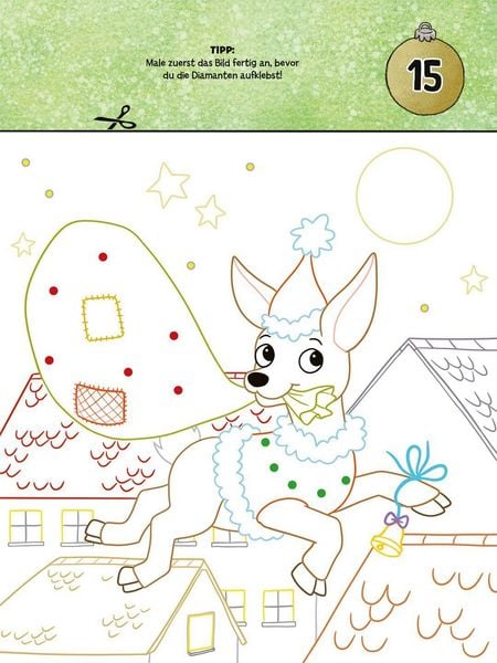 Produktbild: Diamond-Sticker-Adventskalender