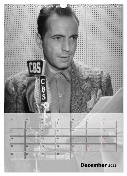 Produktbild: Filmstars - Legenden der goldenen Filmjahre (Wandkalender 2026 DIN A3 hoch), CALVENDO Monatskalender