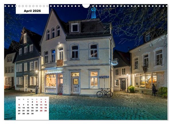 Produktbild: L&uuml;denscheid - Die Altstadt 2026 (Wandkalender 2026 DIN A3 quer), CALVENDO Monatskalender