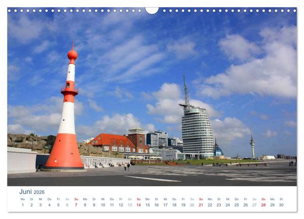 Produktbild: Bremerhaven 2026. Impressionen aus den Havenwelten (Wandkalender 2026 DIN A3 quer), CALVENDO Monatskalender