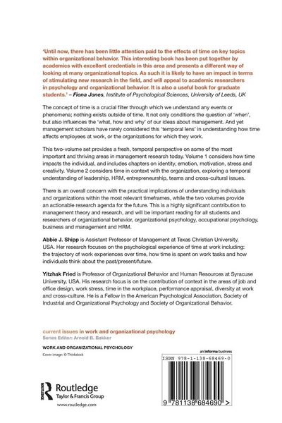 Produktbild: Time and Work, Volume 2