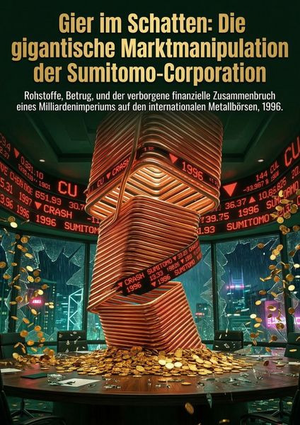 Produktbild: Gier im Schatten: Die gigantische Marktmanipulation der Sumitomo-Corporation