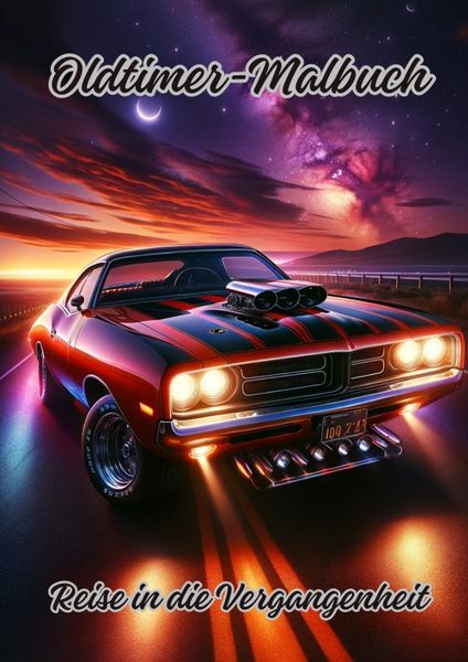 Produktbild: Oldtimer-Malbuch