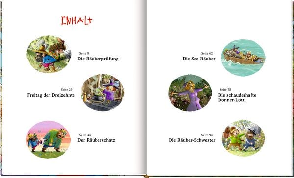 Produktbild: Der wilde R&auml;uber Donnerpups - 6 lustige R&auml;ubergeschichten