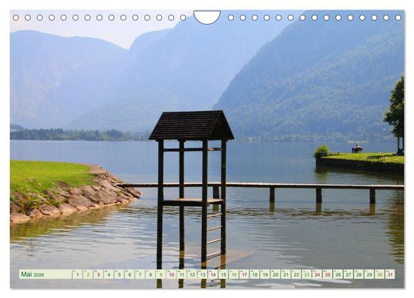 Produktbild: Hallstatt, Marktgemeinde am Hallst&auml;tter See (Wandkalender 2026 DIN A4 quer), CALVENDO Monatskalender