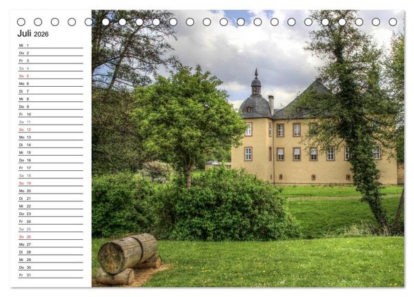 Produktbild: Faszination Eifel (Tischkalender 2026 DIN A5 quer), CALVENDO Monatskalender