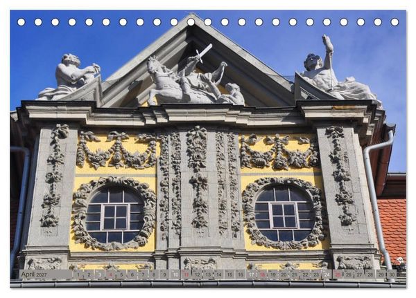 Produktbild: Erfurt - Landeshauptstadt mit historischer Altstadt (Tischkalender 2027 DIN A5 quer), CALVENDO Monatskalender