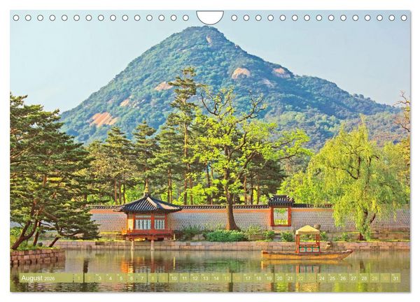 Produktbild: S&uuml;dkorea: Zwischen gelbem und japanischem Meer (Wandkalender 2026 DIN A4 quer), CALVENDO Monatskalender