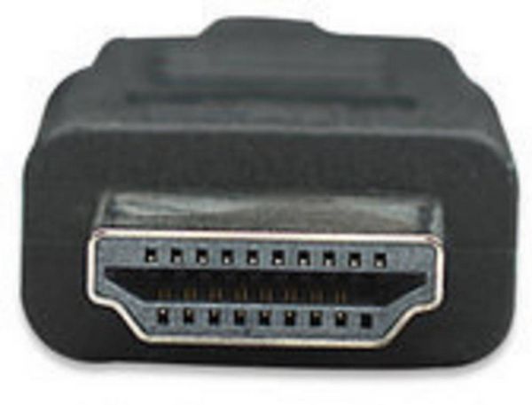 Produktbild: Manhattan HDMI Anschlusskabel HDMI-A Stecker, HDMI-A Stecker 3.00 m Schwarz 323222-CG 4K UHD, Audio Return Channel HDMI-Kabel
