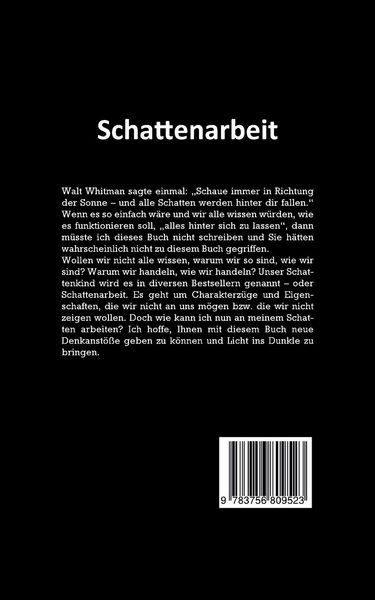 Produktbild: Schattenarbeit f&uuml;r Anf&auml;nger