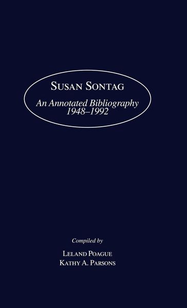 Produktbild: Susan Sontag