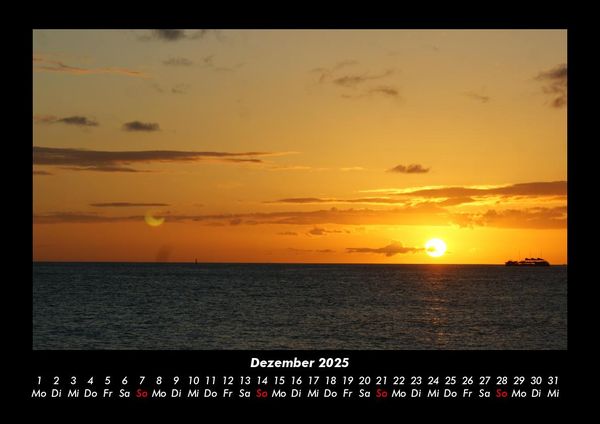 Produktbild: Sonnenunterg&auml;nge 2025 Fotokalender DIN A3