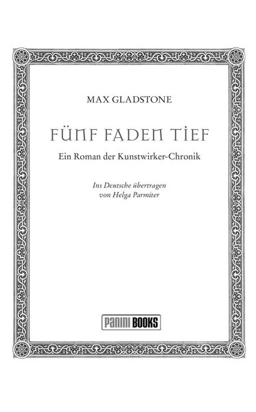 Produktbild: F&uuml;nf Faden tief